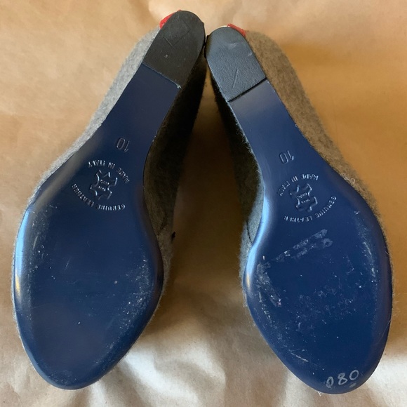 Thom Browne & Brooks Brothers wool wedge loafer - Picture 7 of 7